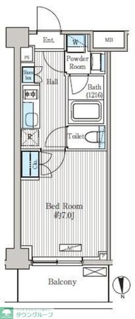 オアーゼ品川レジデンスの物件間取画像